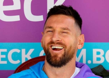 A pesar de no estar entre los citados, Lionel Messi vivió desde el banco de suplentes la goleada histórica de la Selección Argentina ante Bolivia por la segunda fecha de las Eliminatorias.