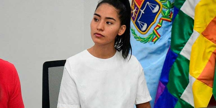 La exviceministra Cielo Veizaga. | Carlos López