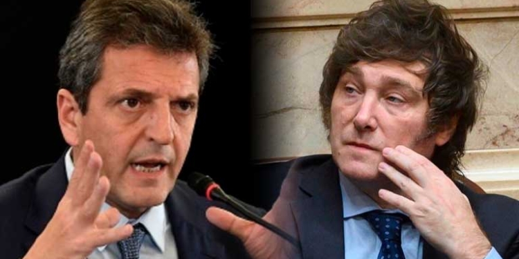 Sergio Massa / Javier Milei