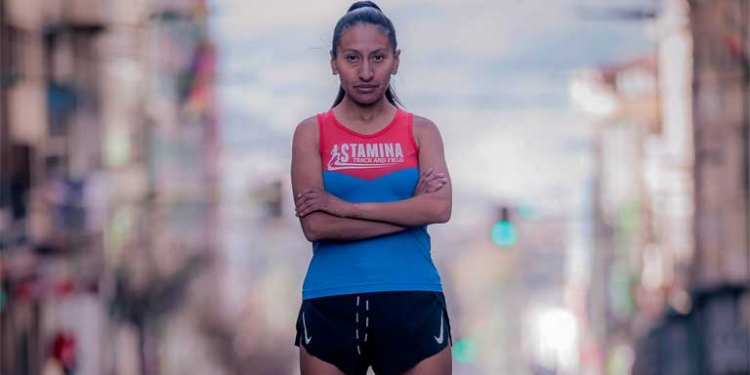 La atleta boliviana Jhoselyn Camargo Aliaga | Foto: RRSS