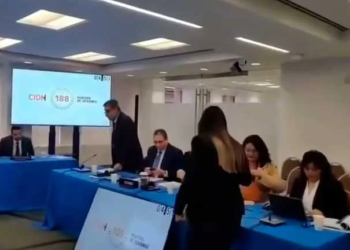 Hija de Jeanine Áñez protesta en la CIDH: "Mi madre es una presa política"