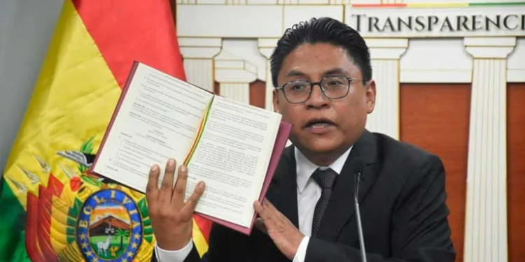 El ministro de Justicia, Iván Lima./Abya Yala