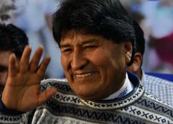 Evo Morales en La Paz. Foto de ilustración. AFP - AIZAR RALDES