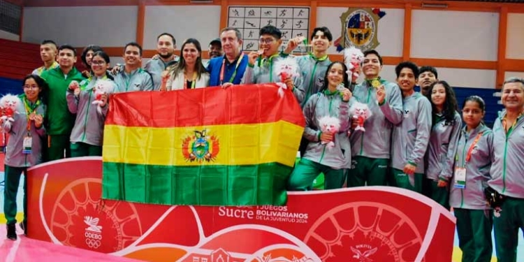 Bolivia brilla en Taekwondo con nueve medallas en los Juegos Bolivarianos de la Juventud – Sucre 2024