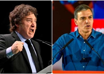 Javier Milei / Pedro Sanchez
