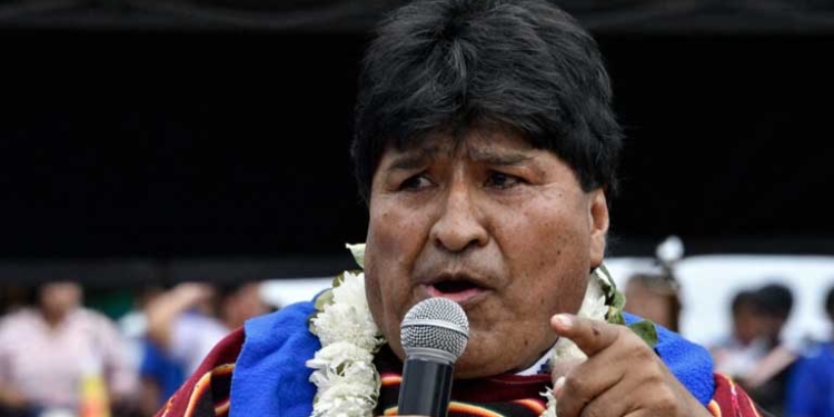 Evo Morales, Foto de archivo. © Aizar Raldes / AFP