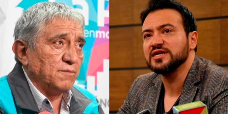 El alcalde de La Paz, Iván Arias / El diputado de Comunidad Ciudadana (CC), Alejandro Reyes