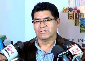 El ministro de Educación, Omar Veliz