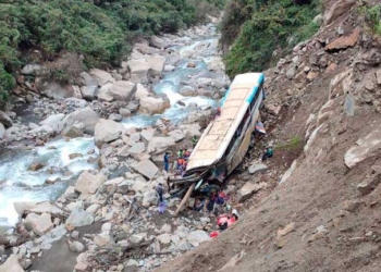 Accidente de bus en Charazani deja un fallecido y 25 heridos