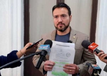 El diputado Alejandro Reyes de Comunidad Ciudadana por La Paz | Foto: RRSS