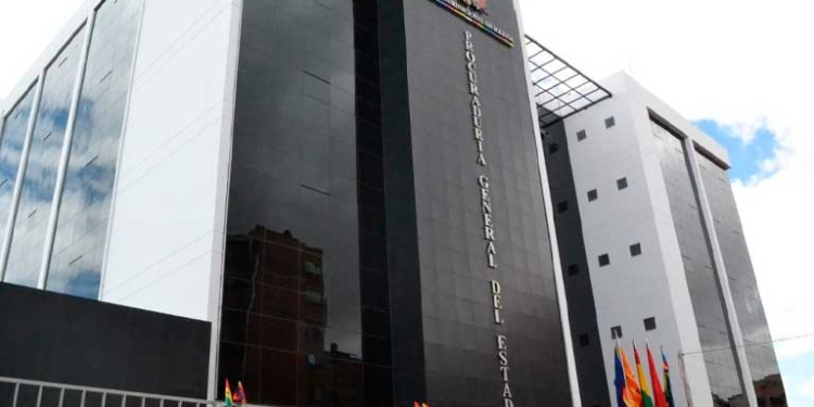 El edificio de la Procuraduría General del Estado | Foto: La Razón