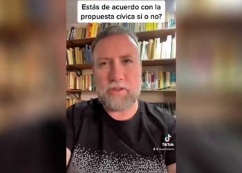 Conozca el vídeo en TikTok por el cual Impuestos Nacionales acusa a Virginio Lema de instigación