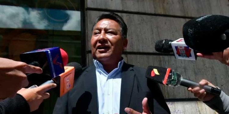 Luis Aruquipa, representante de las Iglesias Cristianas