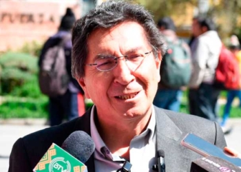 El director de la ABE, Iván Zambrana | Foto: Gustavo Ticona
