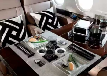 Interior del avion