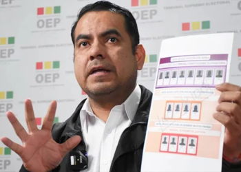 Vicepresidente del TSE, Francisco Vargas