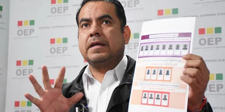 Vicepresidente del TSE, Francisco Vargas