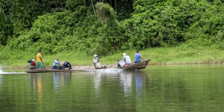 Los ríos transparentes del TIPNIS, acompañan a los visitantes. Foto: Daniel Coimbra.