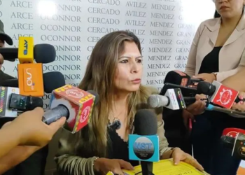 La fiscal departamental de Tarija, Sandra Gutiérrez | Foto: David  Maygua