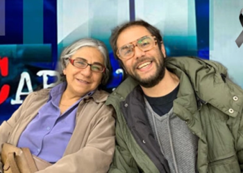 Amalia Pando y su hijo | Foto tomada de Cabildeo Digital