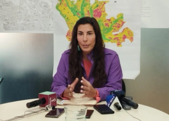La concejal del MAS, Roxana Del Castillo