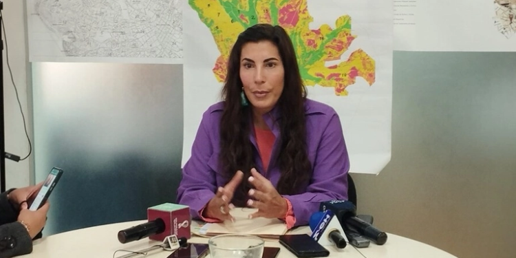 La concejal del MAS, Roxana Del Castillo