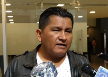 El diputado del Movimiento al Socialismo (MAS), Juan José Huanca