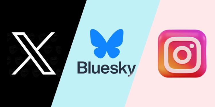 Competencia feroz: TikTok en jaque impulsa cambios en X, Bluesky e Instagram