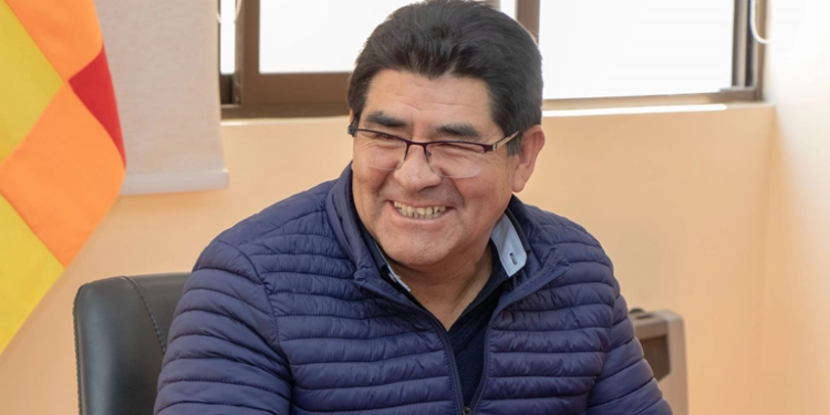 El ministro de Educación, Omar Veliz