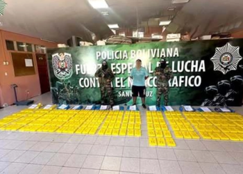 Intervienen camioneta con 200 paquetes de cocaína ocultos en cuerdas