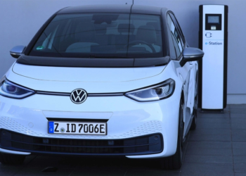 Modelo ID.3 de Volkswagen. Bloomberg.