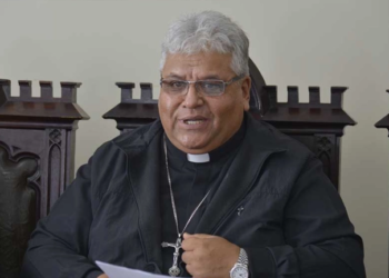 El Arzobispo de La Paz, Monseñor Percy Galván
