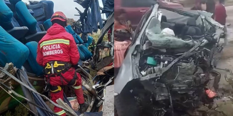 Tragedias viales en Bolivia: accidentes dejan decenas de muertos y heridos