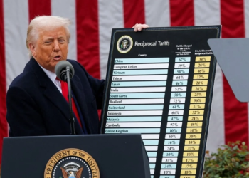 Lista de aranceles impuesta por Trump a todas las importaciones a EE. UU.