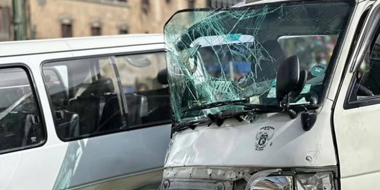 Tragedia en el centro paceño: joven muere en choque múltiple