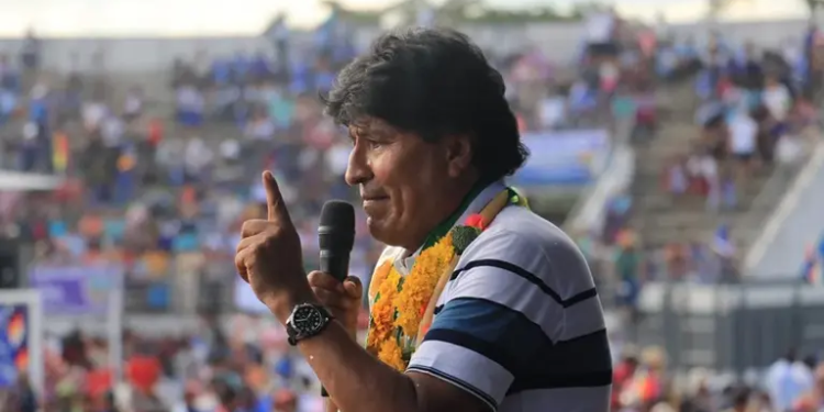 Evo Morales Ayma | fotografía de archivo. EFE/Juan Carlos Torrejón