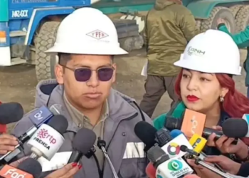 Director de comercialización de la Planta de Senkata de YPFB, Luis Paucara