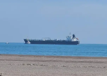 El buque Mishell estuvo descargando en Arica hasta el medio día de este jueves / El Deber