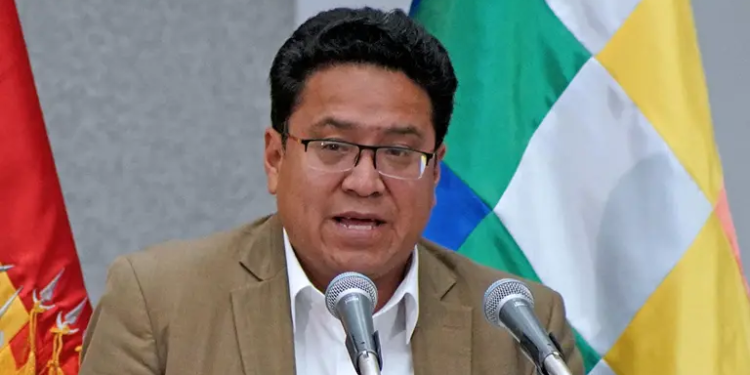Ministro de Justicia de Bolivia, César Adalid Siles Bazán.