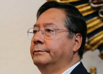 El presidente Luis Arce