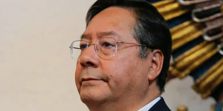 El presidente Luis Arce