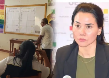 La vocal Yajaira San Martín