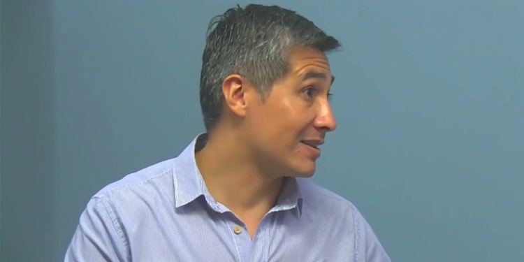 El economista José Gabriel Espinoza,