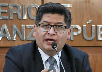 El ministro de Economía, Marcelo Montenegro