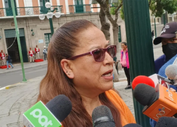La diputada de unidad Lily Zurita