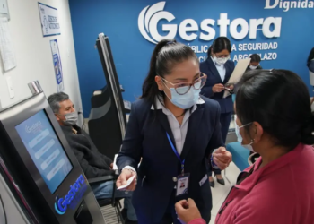 Una de las oficinas de la Gestora Pública