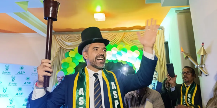 Xavier Iturralde, candidato al municipio de La Paz