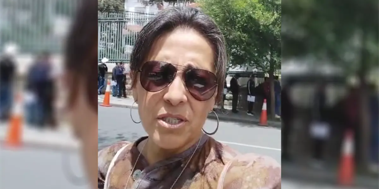 Danitza Quintanilla, candidata al municipio de Chulumani