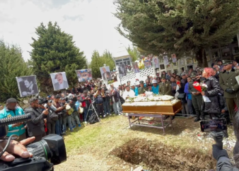 Entierro de David Santalla