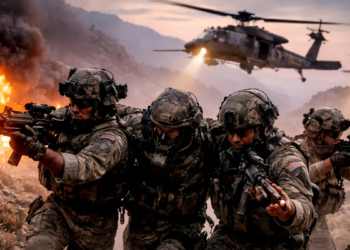 El oficial de sistemas de armas (WSO) de un F-15E Strike Eagle, eyectado en plena noche, logró ocultarse durante horas en la escarpada zona dónde fue derribado